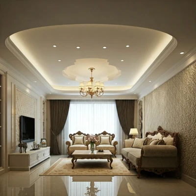 سقف کاذب گچی دکوری